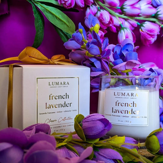 French Lavender Classic Candle - Lavanda Francesa | Ámbar | Almizcle