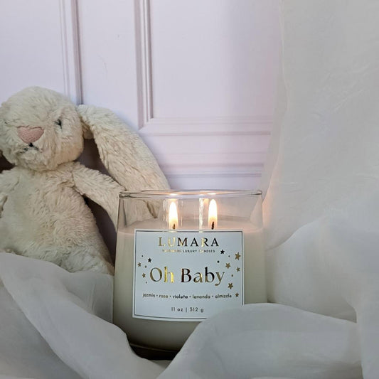 Oh Baby! Classic Candle - Jazmín | Lavanda | Almizcle