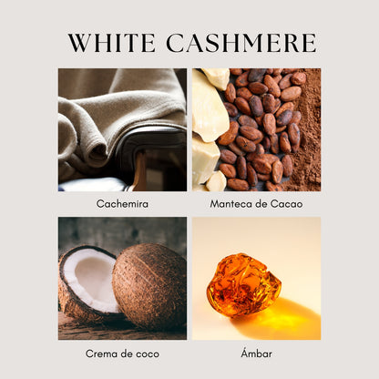 White Cashmere Fragrance Oil- Cachemira|Cacao|Ámbar